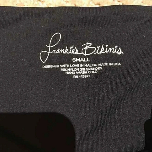 Frankie's Bikinis One-piece Brooklyn Size Small - Picture 3 of 4